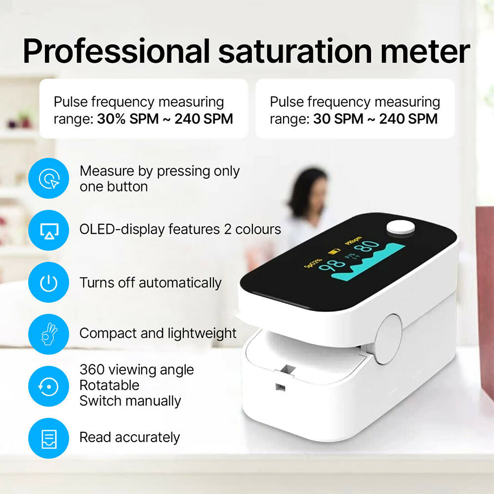 Saturation meter: accurate and easy to use