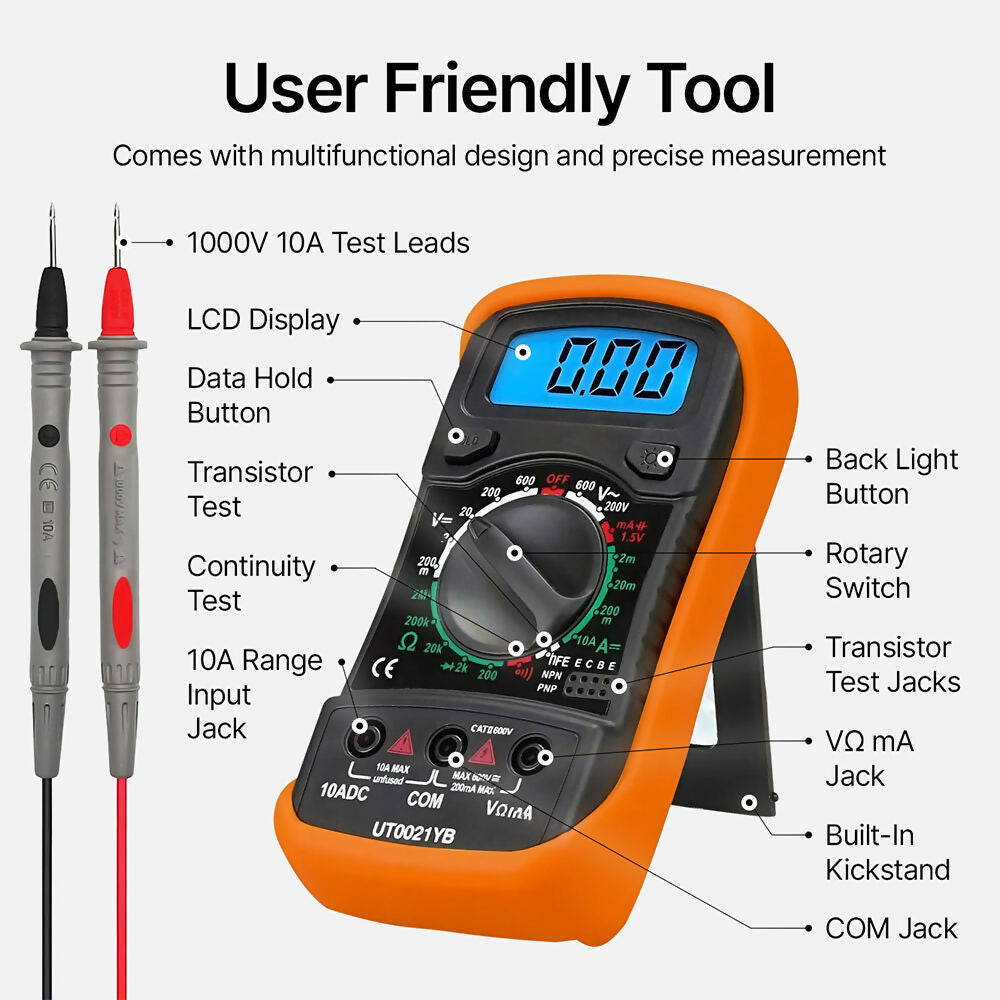 Multimeter-Pro: Precision Engineering for Accurate Measurements