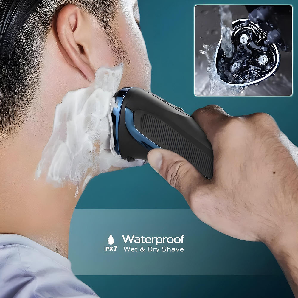 The Men's Electric Razor Pro: The Ultimate On-The-Go Shaver