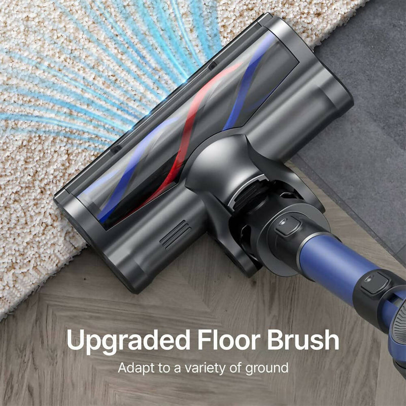 Cordless Vacuum Cleaner / Surface & Dust Cleaning / 400W Motor / 33Kpa MAX Suction / 55-Minute Runtime / Smart Touch Screen / 1.5L Dust Cup / Five-Filter System / One-Button Start